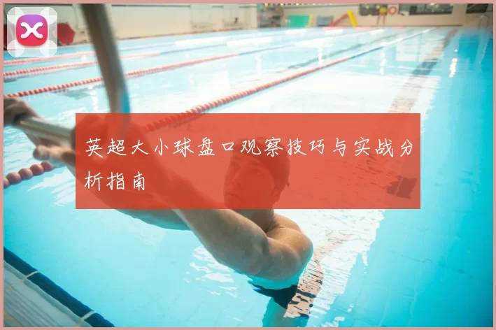 英超大小球盘口观察技巧与实战分析指南