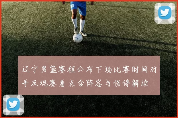 辽宁男篮赛程公布下场比赛时间对手及观赛看点含阵容与伤停解读