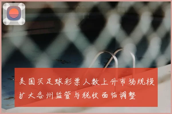 美国买足球彩票人数上升市场规模扩大各州监管与税收面临调整
